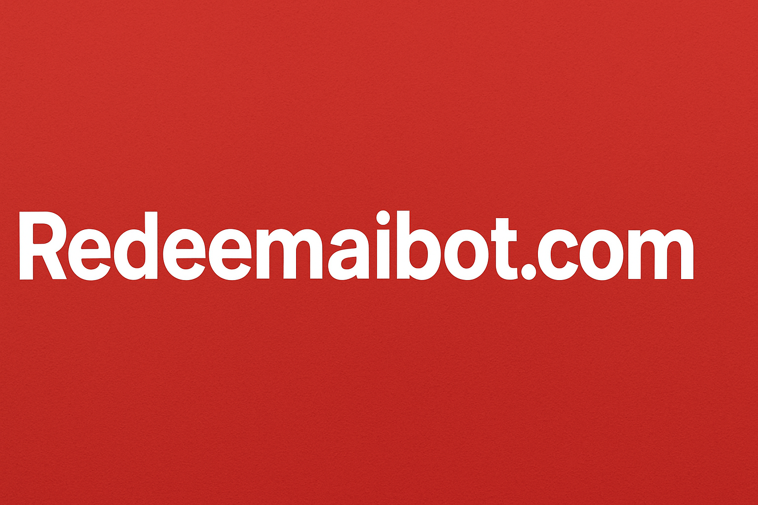Redeemaibot. com: Everything You Need to Know About This Suspicious Website